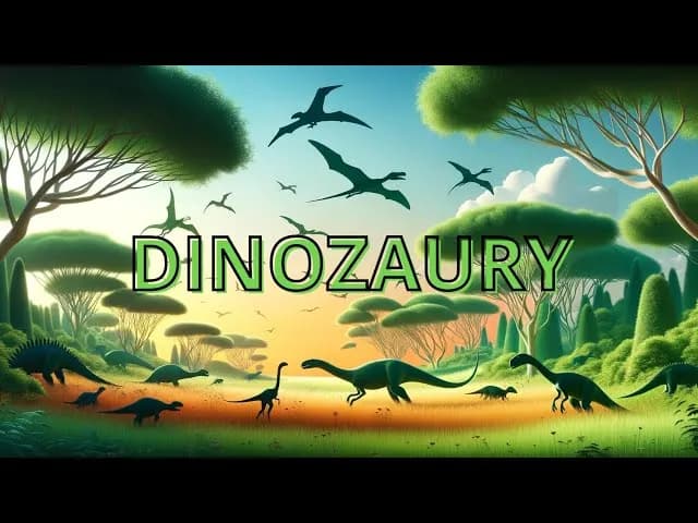 Jak wyginęły dinozaury? Edukacyjny film dla dzieci, który zaskakuje